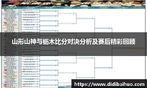 山形山神与枥木比分对决分析及赛后精彩回顾